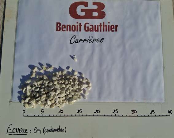 Image du produit Gravillons blancs carrare 8-12 