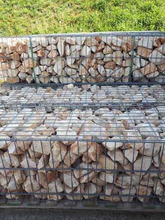 Image du produit Gabion calcaire (prremplis) 100x50x50